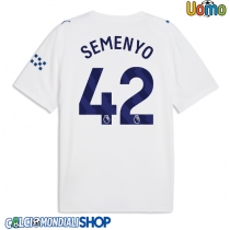 Maglie da calcio Manchester City Antoine Semenyo #42 Terza Maglia 2026-27 Manica Corta